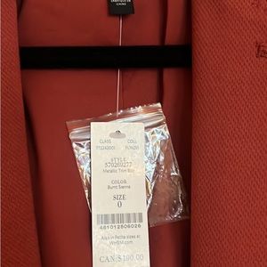 White House Black Market Blazer - Burnt Orange/Sienna